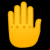 :dorso de la mano: