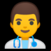 :profesional sanitario hombre: