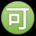 :ideograma japonés para "aceptable":