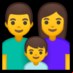 :familia: hombre, mujer, niño:
