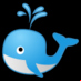 :ballena soltando un chorro: