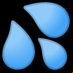 :gotas de sudor: