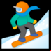 :practicante de snowboard: