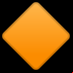 :rombo naranja grande: