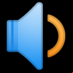 :altavoz a volumen medio: