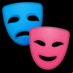 :máscaras de teatro: