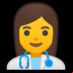 :profesional sanitario mujer: