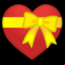 :corazón con lazo: