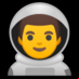 :astronauta hombre: