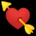 :corazón con flecha: