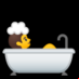 :persona en la bañera: