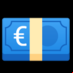 :billete de euro: