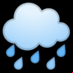 :nube con lluvia: