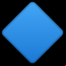 :rombo azul grande:
